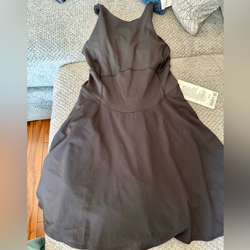 Lululemon Court Crush Dress Black Size 8